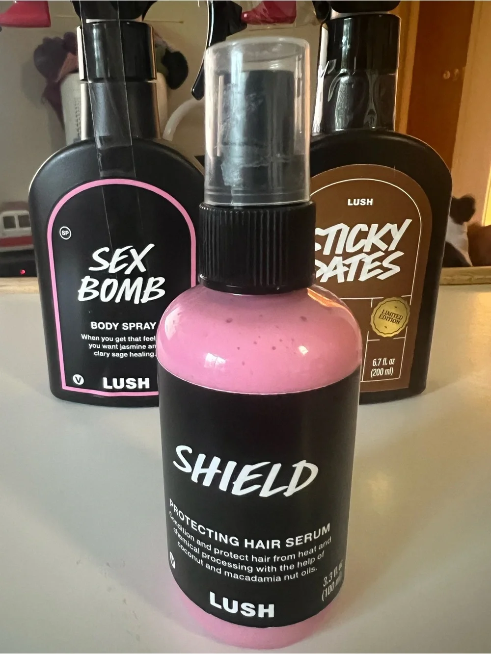 Lush Shield Protecting Hair Serum - 3.3 oz DISCONTINUED BRAND NEW